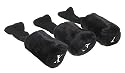Golf Gifts & Gallery Black Faux Fur & Knit Headcovers