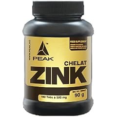 Peak Zink Chelat, 180 Tabletten � 500 mg, 1-er Pack (1 x 90 g)