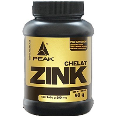 Produkt-Bild: Peak Zink Chelat, 180 Tabletten &agrave; 500 mg, 1-er Pack (1 x 90 g)
