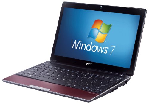 Acer Aspire One 753 11.6 Inch Netbook (intel Celeron U3600 Processor, 4 Gb Ram , 640 Gb Hdd, Windows 7 Home Premium 64-bit) - Red Picture