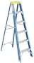 Werner 6004 250-Pound Duty Rating Type I Fiberglass Stepladder, 4-Foot
