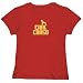 T-Shirt Woman Red  Retro Cane Corso  Dog