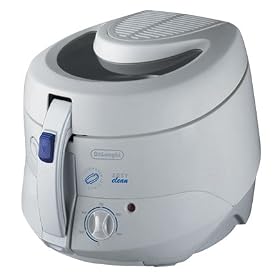 Delonghi Rotating Basket Deep Fryer F18304 in White