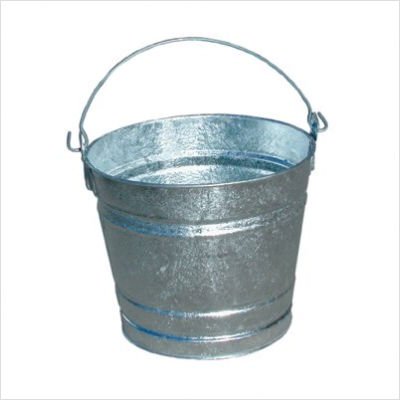 Galvanized Pails - 12qt galvanized water pail [Set of 12]