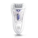 Philips HP6576/60 Satin Perfect Epilator, White/Purple