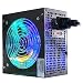 Powork 600-Watt 20+4 Pin ATX LED Power Supply w/SATA (Black)