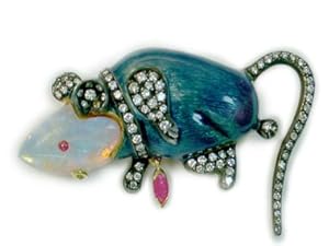 Enamel Mouse Pin