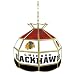 NHL Chicago Blackhawks stained glass Tiffany lamp - 16-inch