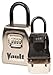 Vault Locks Key Lock Box with Separate Combination for Latch and Shackle | Large Key Storage Compartment | Vault Locks 5500