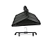 Plastic Tubular Cloth Hanger and Pant Hanger Black