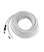 Vivanco SAT Anschlusskabel Set 40m inkl. 1 F-Stecker, 110dB, weiß