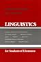 Linguistics for Students of Literature