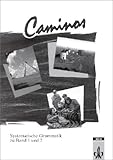 Caminos. Systematische Grammatik zu Band 1/2. (Lernmaterialien)-