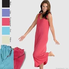 Bamboo Sleeveless Nightgown Tank Dress