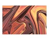 Peachy Orange Pinks in the Deep ll Abstract Photographic Poster Print by Kim Avent-DiLorenzo, 24x20