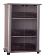 Audio Stand In Greystone Finish By Ameriwood Furniture