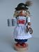 Decorative Christmas Nutcracker - "Heidi" the Bavarian Girl (10.2 inches)