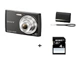 from Sony Sony DSCW510 Cyber-shot Digital Still Camera - Black (12.1MP, 4x Optical Zoom) 2.7 inch LCD + Sony Leather Case + Sony 4GB SDHC Memory Card