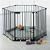 Baby Dan Black Baby Den (convertable to Hearth or Configure Gate) with washable play mattress