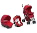 Chicco – 4079142110200 – Poussette – Combine Trio – Enjoy Fun – Garnet