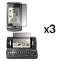 3 Pack of Premium Reusable LCD Screen Protector for LG enV Touch VX11000