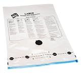 ITW Space Bag BT-6293 Storage Bag Mailer Pack: 6 Pack - 3 Medium Size, 2 Large Size and 1 Extra Large Size Bag