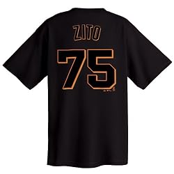 Barry Zito San Francisco Giants Youth Name and Number T-Shirt