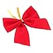 12 Pcs Mini 6cm Christmas Charms Decoration Ornaments Ribbon Bows Red