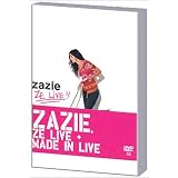 Coffret Zazie 2 DVD : Made in Live - Le Tour des anges / Ze Live - DVD