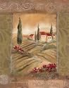 Tuscan Serenity II, Tuscany Art Poster Print by Carol Robinson, 22x28