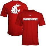 Adidas Washington State Cougars Crimson Prime Time T-shirt