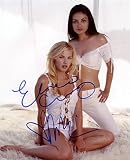 MILA KUNIS & ELISHA CUTHBERT Signed Photo