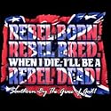 Rebel Born Adult T-Shirt