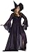 Women's Plus Size Shimmer Witch Costume- Purple Rose