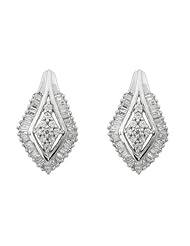 Diamond Fashion Stud Earrings 3/4ctw