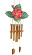 Hibiscus Bamboo Wind Chime