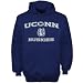 adidas Connecticut Huskies Navy Blue Stacked Hoody Sweatshirt