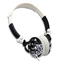 T'nB Music Trend Death Metal Casque st�r�o pour iPod/mp3/mp4/T�l�phone portable Noir/Blanc