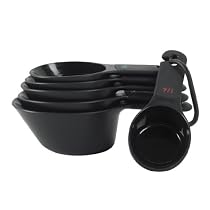 Oxo Good Grips Soft Measuring Cups, Set of 7, Black