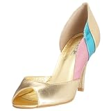 Zoom Produkt-Bild: Buffalo Damen Peeptoe Glattleder gold