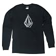 (VOLCOM)ボルコム 長袖TEEシャツ BONER STONER BASIC TEE BLACK