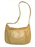 Stone Mountian Santa Marco Tan Leather Hobo Bag