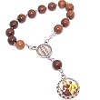 Saint Anthony Chaplet (5 inch long - 8mm beads).