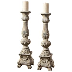 Uttermost Set of 2 Aneka Candleholders