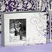Hortense B. Hewitt Silver Flourish Guest Book - Silver (7.5