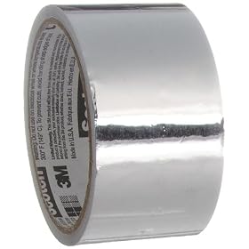 Scotch 3311 Foil Tape, Silver 2" Wide x 10 Yards Long