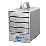 USB3.0/FireWire800/eSATA 搭載 RAID0/RAID5/JBOD対応4ベイRAIDケース SOHOTANK SR4+(SR4-WBS3J)