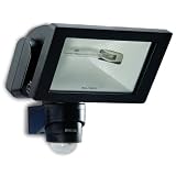 Steinel FL300B - Dual Floodlight with Motion Sensor, Black, Energy Star Approved