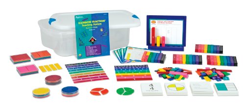 Learning Resources Rainbow Fraction Teaching 
