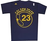 Golden State Warriors Mitch Richmond Navy Throwback T Shirt by Adidas